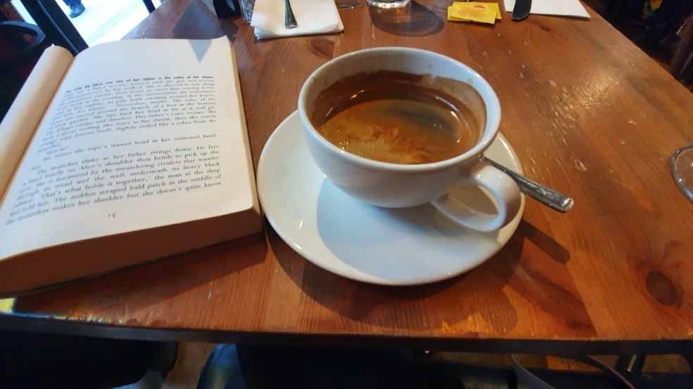 Coffee and a book